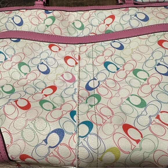 Coach Chelsea Multicolor Tote and Wristlet Set - Picture 12 of 14